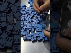 듀플렉스 LC 광섬유 커넥터 고밀도 네트워킹을 위한 듀얼 커넥터