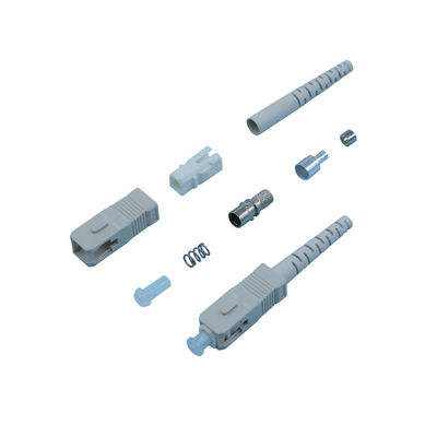 좋은 가격 프리미늄 SC 커넥터 키트 싱글 모드 멀티 모드 0.9mm 광학 빠른 커넥터 온라인으로