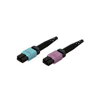유연 MPO 광섬유 커넥터 3.0 60mm 16 코어 병렬 광 전송