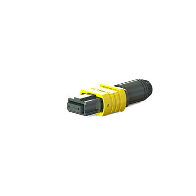 좋은 가격 미니 하우징 MPO 커넥터 3.8mm 원형 부트 광섬유 금속 삽입 스프링 푸시 온라인으로