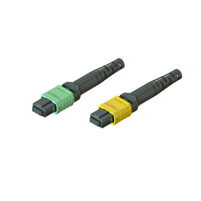 고 정밀 MPO 광섬유 커넥터 3.5mm 멀티모드 / 싱글 모드 섬유 유형