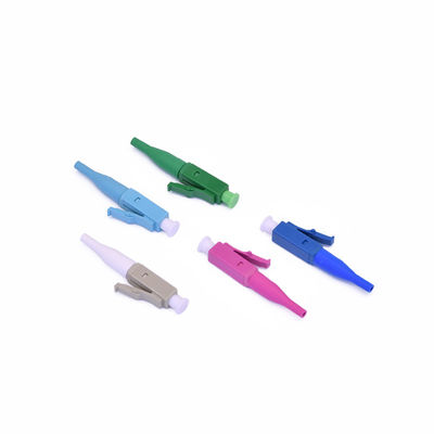 0.9mm LC 파이버 커넥터 모든 플라스틱 PEI 심플렉스 듀플렉스 FTTH에 낮은 손실