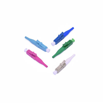 광섬유 LC 커넥터 0.9mm 심플렉스 Auga 불 저항 UL94V-0