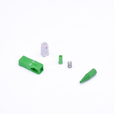 SC APC 섬유 커넥터 쉽게 식별 및 사용자 정의를 위해 다양한 색상 부트